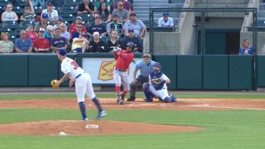 Deiner Lopez hits first Triple-A homer in the fifth
