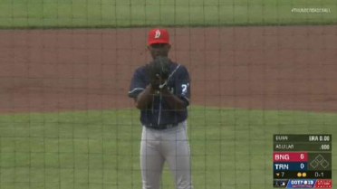Binghamton's Dunn fans ninth hitter