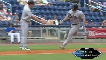 Mobile's Wass slugs an extra-inning home run