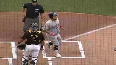 Reno's Arcia opens the scoring with a homer