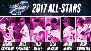 Six Blue Wahoos Named To 2017 All-Star Team
