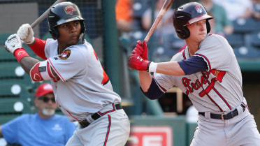Braves promote outfielders Pache, Waters