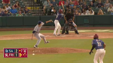 Quantrill strikes out seventh for San Antonio