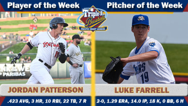 Patterson, Farrell net weekly honors