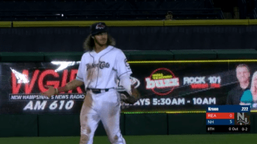 Martin makes diving stop for Fisher Cats