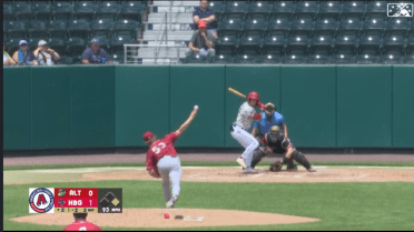 Altoona's Priester rolls up eight strikeouts