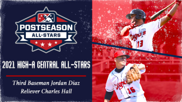 Lugnuts' Díaz and Hall named High-A Central All-Stars