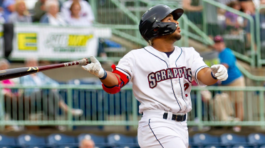 Valera homers, plates six for Scrappers