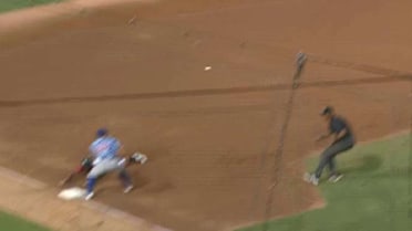 Basabe rips RBI triple for Barons