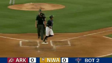 NW Arkansas' Ramos hammers one out