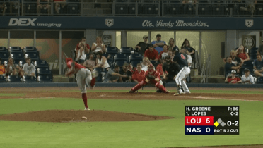 Greene strikes out nine for Louisville