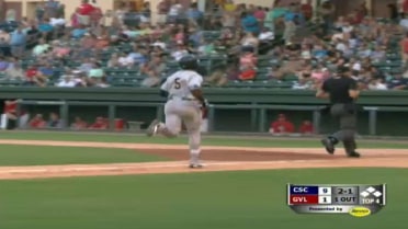 RiverDogs go back-to-back-to-back on three pitches