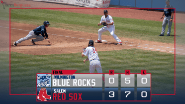 Red Sox sweep Blue Rocks