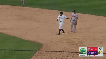 Grand Junction's Mendoza plates two with double