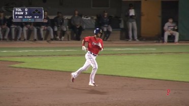 Red Sox's Chatham's first Triple-A blast