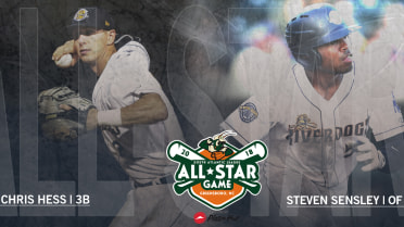 All-Star Worthy, Hess and Sensley to Represent RiverDogs in Greensboro