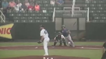 Smokies' Higgins singles in pair