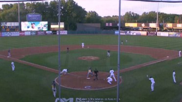 Kane County's Herrera rips a bases-loaded double
