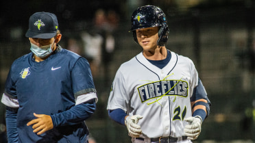 Fireflies Run Away from RiverDogs with Two Homer Night