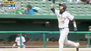 Kane County's Silverio swats homer to left