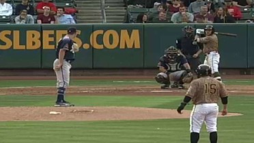 Reno's Clarke notches his fifth strikeout