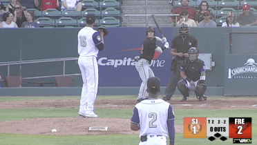 Giants' Cantrelle clubs fourth homer of season