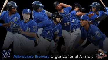 Eight Shuckers Named Brewers Organizational All-Stars