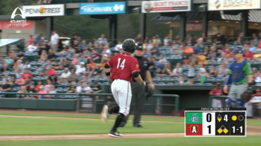 Jason Delay homers twice, drives in five for Curve