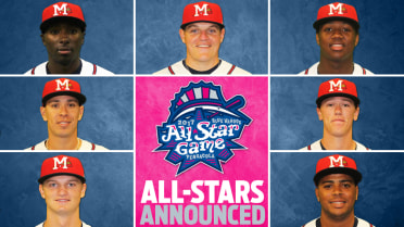 Seven M-Braves Named Southern League All-Stars