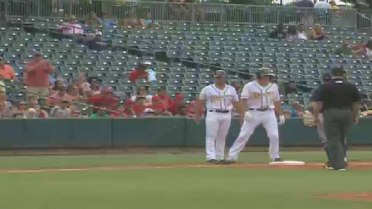 Russell triples in two for Biscuits