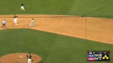 Trevor Story makes an amazing play for the Isotopes