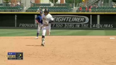 Knights' May hits it out