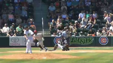 Vancouver's Lizardo launches his first homer