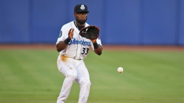 Mitchell & Monasterio Each With Three Hits In Shuckers 7-3 Loss