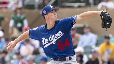 Lights, camera, action for Dodgers' Buehler