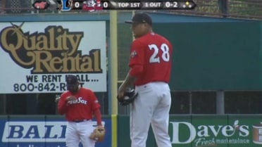 Hector Velazquez strikes out 7 for the PawSox