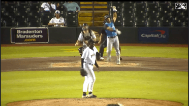 Tampa's Dominguez hits towering home run