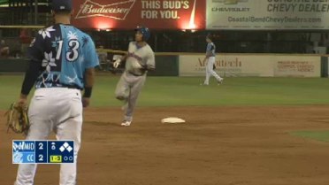 Midland's Martin homers