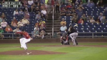 Rogers rips 12th homer for Erie