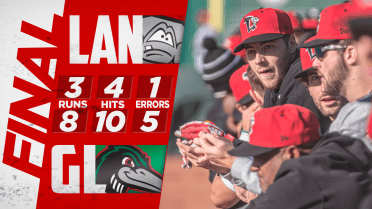 Loons plate seven late to beat Lugs, 8-3