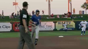 Iowa's Young smashes first Triple-A homer