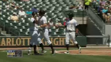 Charlotte's Smith knocks two-run homer in first