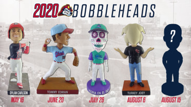 Carlson, Edman, Joey Turkey Highlight 2020 Bobbleheads