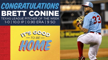 Brett Conine Named TL Pitcher of the Week