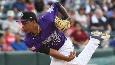 Colorado Rockies prospect Yency Almonte has strong Triple-A debut - Purple  Row
