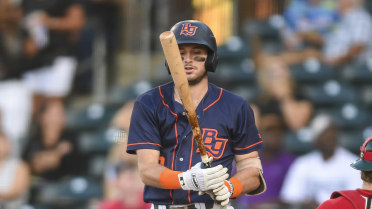 Whalen's Homer, Four RBIs Lead Hot Rods to 9-6 Win on Thursday