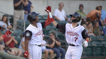 Two Homers Give Travs Homestand Opening Win