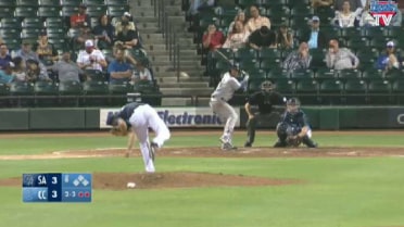 Noah Perio lines a hit for the Missions