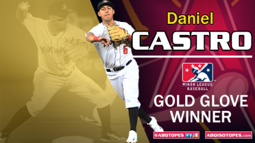 Castro Receives Minor League Gold Glove Award