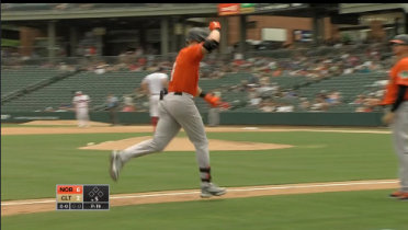 Orioles’ Stowers pulls off hat trick for Tides